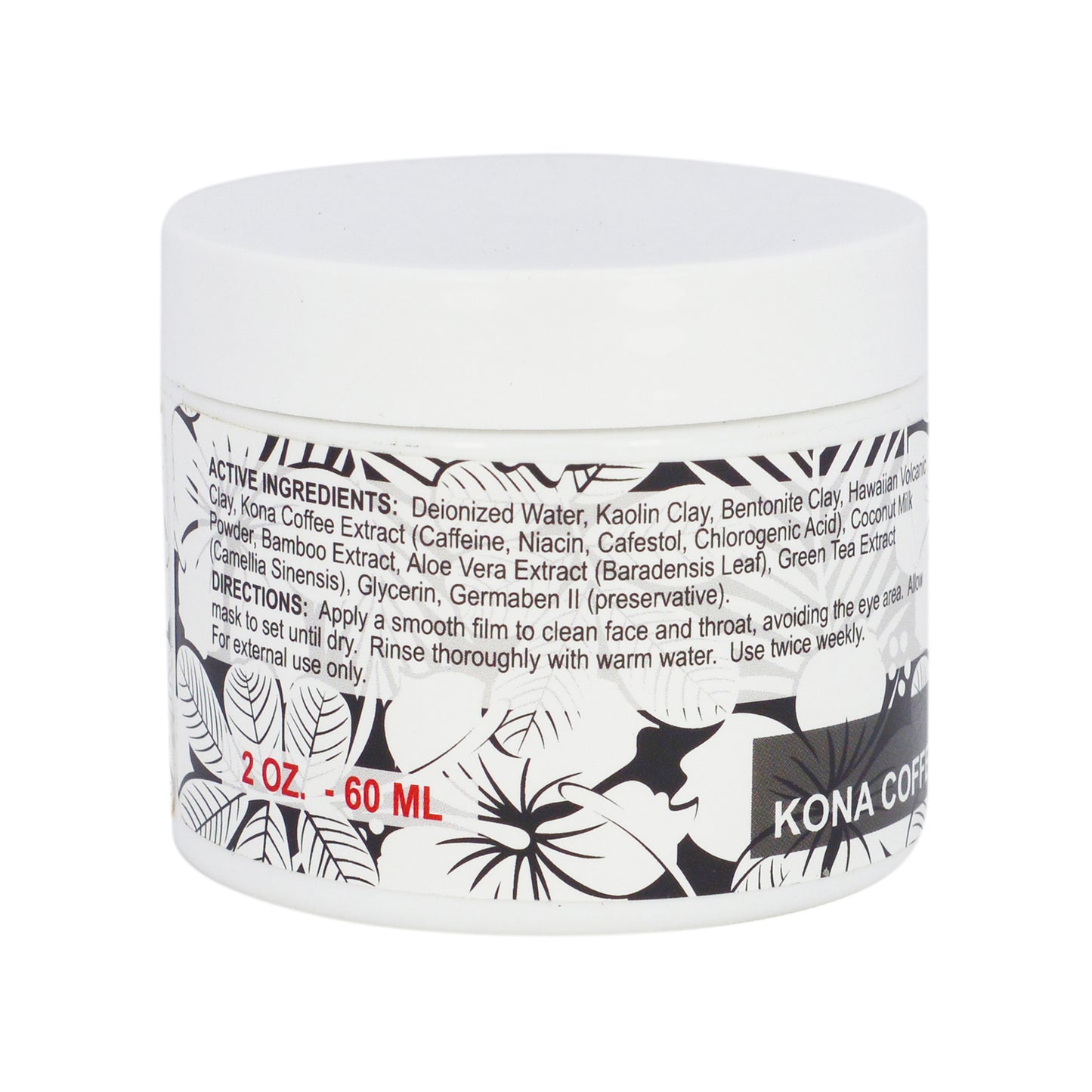 Hawaiian Kona Coffee Face Scrub for an ultra smooth