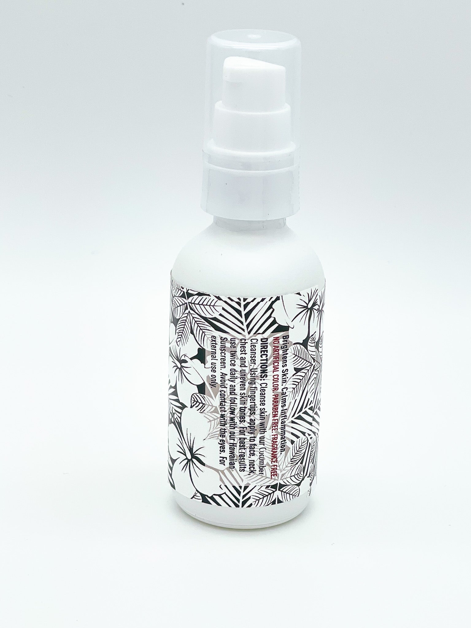 Kona Skincare Vitamin C Serum 2 oz back