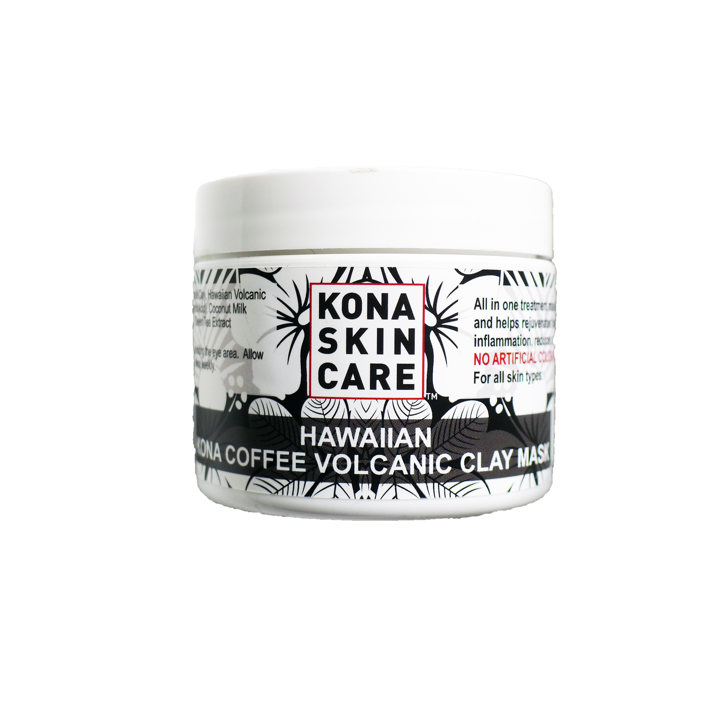 hawaiian kona coffee volcanic clay mask