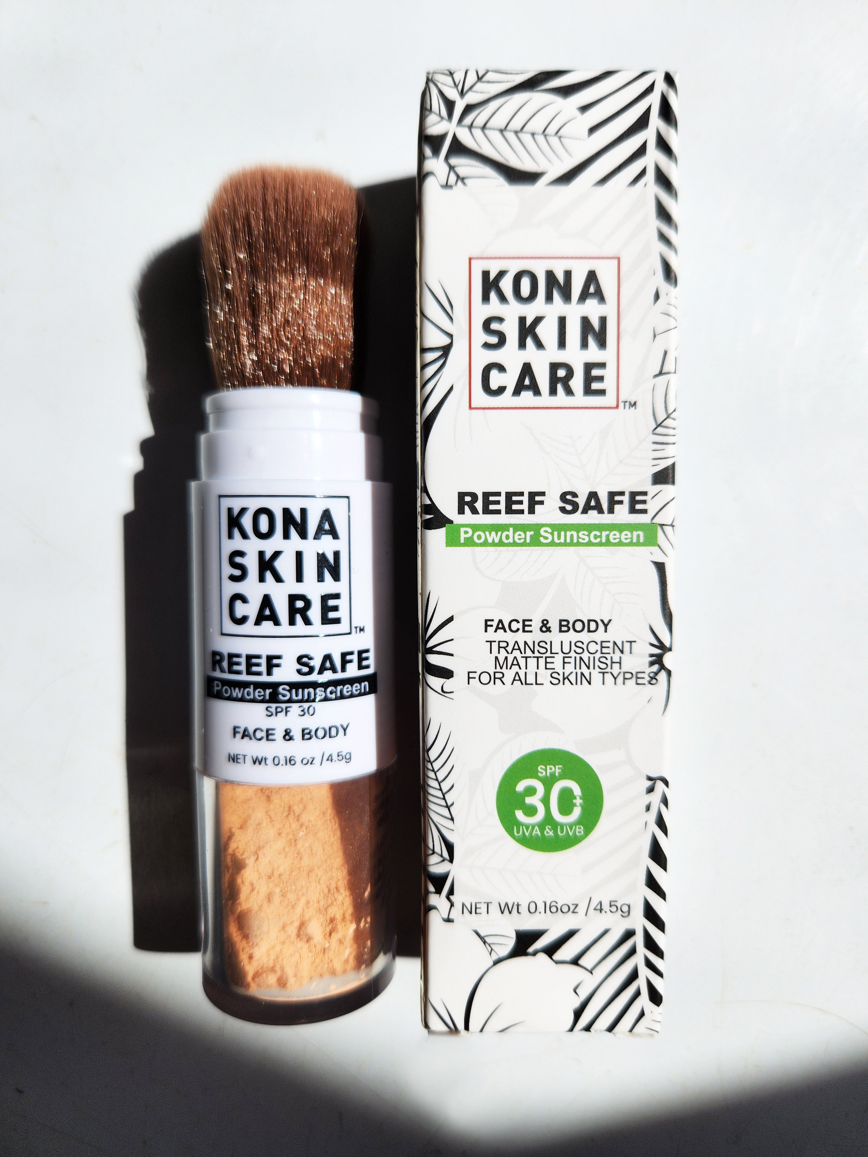 Safe Powder Hawaiian Reef-Safe Powder Sunscreen SPF 30 – Kona Skin Care